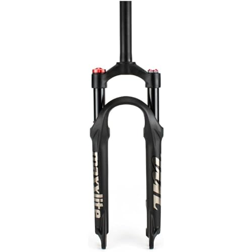 NBTRXWAFR Bike Federgabel 24 Zoll MTB-Gabel Federweg 90 Mm Aluminiumlegierung Material Gerade Vorderradgabel Downhill Mountain