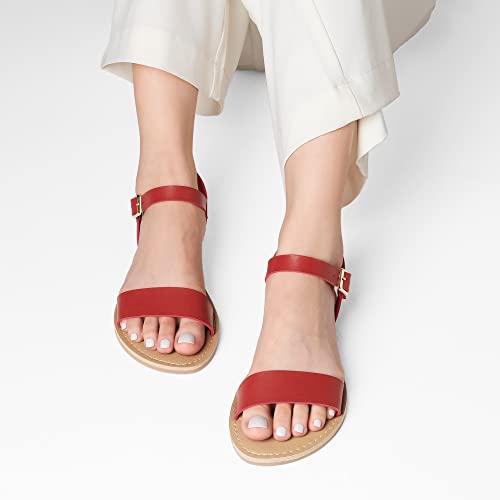 Image of DREAM PAIRS Women's Flat Sandals