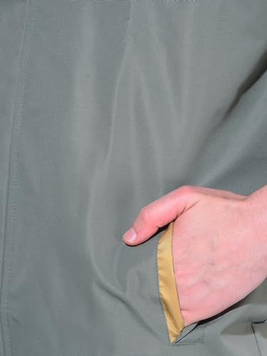 Image of Dollar Rainguard Men's PVC Full Sleeve Solid Reversible Sporty Raincoat Set With Adjustable Hood and Pocket
