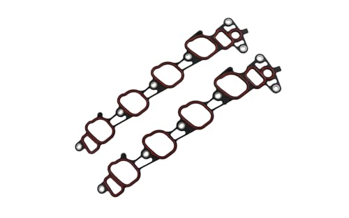 Image of DETOTI Lower Intake Manifold Gasket Set 01-04 Crown Victoria Mustang GT Town Car 4.6L 281 V8 SOHC, 19.70*8.27*1.18, black