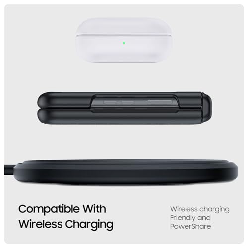 for Motorola Razr 2024 Case/Razr 2025 Case, Built-in Screen Protector & Hinge Protection & Ultra Thin PU Leather Matte PC Shockproof Phone Cover Smartphone Case for Moto Razr 2024/2025(Gray)