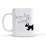 AYUEHBN Tazas de té, café y chocolate caliente Cita Chica Perro Compras Moda Mujer （11oz/320ml） Para café, sopa, té, leche, latte, chocolate caliente, para mujeres y hombres