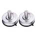 Produktbild OUNONA Handtuchhaken ohne Bohren Handtücher Haken mit Vakuum Saugnapf Halter abnehmbare Dusche Küche Haken Kleiderbügel für Handtuch,Bademantel,Mantel,Luffa (2 Pack)