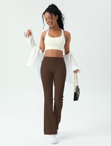 Image of AB-Eleven Women's Yoga Pants Bootcut Flare Leggings Bell Bottom Leggings