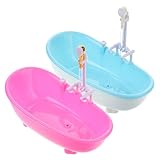 FIXOSHEE 2個ミニチュア浴槽形状ドリンクカップ プラスチック製 電気浴槽カップ 多用途 食事やパーティー用 おしゃれで掃除簡単