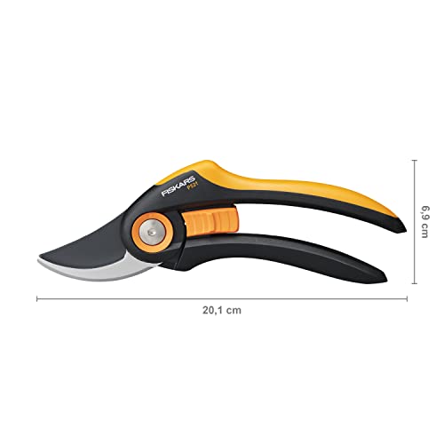 Sécateur Fiskars P521 Lame trempée Revêtement anti rouille Ergonomique - vue 6