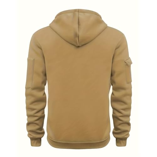 Mens Hoods Outfit Sweatshirts for Man Hooded Plain Winter Fall 2025 Trendy Regular Fit Y2K2