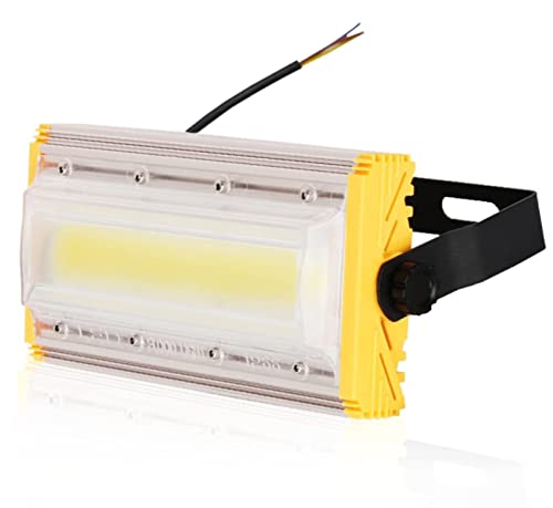 Projecteur extérieur 50W blanc chaud étanche pour chantier - 3
