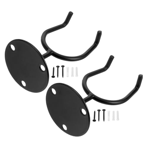 Toddmomy Bat Display Wall-mounted Ball Rack Iron Baseball Bat Holder Space-saving Storage for Home