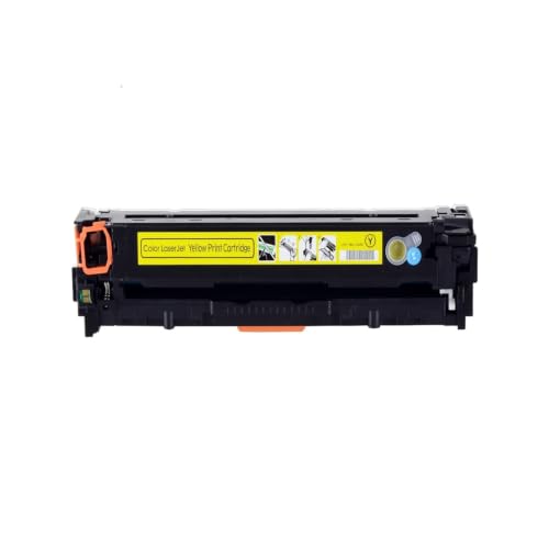 Cartouche de toner HP 201A compatible jaune pour des graphiques éclatants