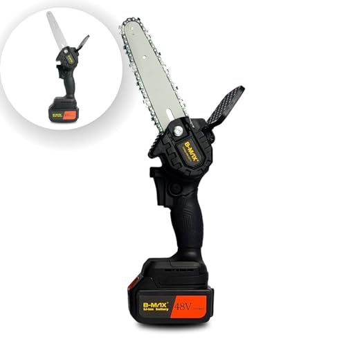 Motosserra Elétrica Portátil 48v Sem fio, Recarregável 600 w Moto serra