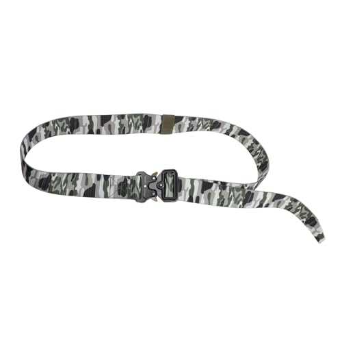 Fafeicy Military Belt Adjustable Nylon Tactical Belt for Men Camouflage Outdoor Sports Hiking Travel Lightweight Durable Waist Strap (Green)3