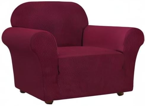 Miniatura 8 de Turquoize Funda elástica para sofá, 1 pieza, funda para sillón de sala de estar, fundas con tela jacquard y parte inferior elástica, protector de