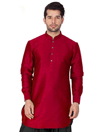 Image of VM Men's Silk Blend Ethnic Shirt