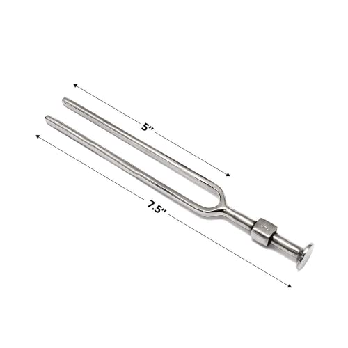 Image of Tuning Fork 128 Hz (Made up of Stainless Steel for Medical Students & Doctors)