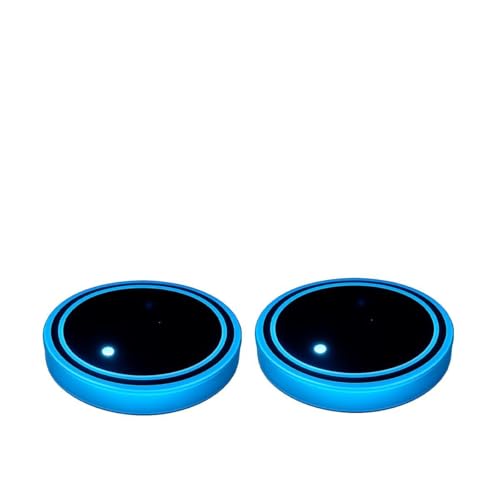 Luces LED para portavasos de auto Mandark 2PCS USB miniatura 1