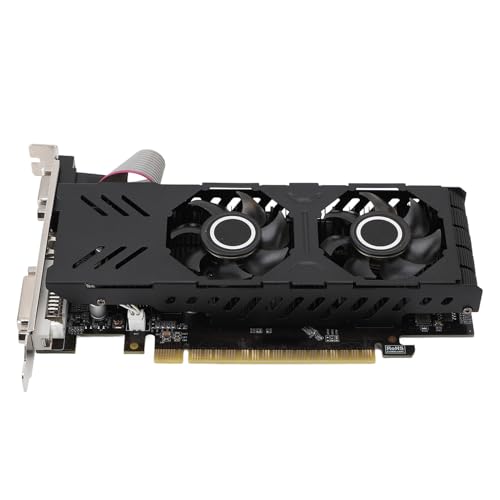 Soluzione di raffreddamento silenzioso: dotato di una singola ventola, questa scheda grafica funziona silenziosamente per fornire un raffreddamento efficiente, prolungando la durata della della GPU e impedendo al calore di trasferire alla CPU.