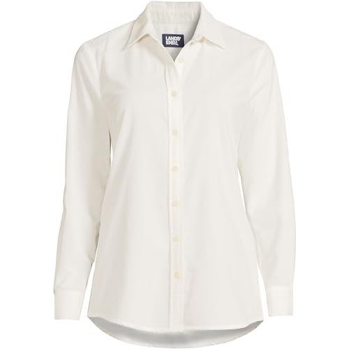 Image of Lands' End Women's Pinwale Cord Long Sleeve Shirt