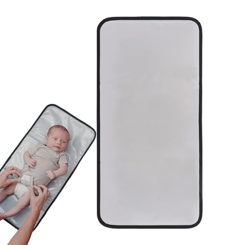 Cambiador portátil – Accesorio de viaje para niños plegable y reutilizable – Alfombrilla para el cambio para cajonera | Para niños de viaje, vacaciones, excursiones y excursiones