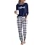 Navy Blue Plaid