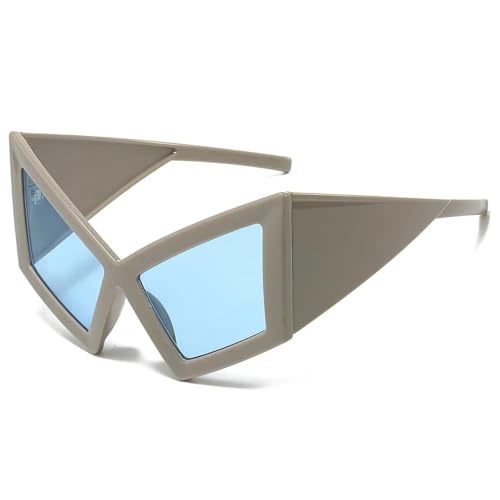 Lunettes de soleil œil de chat surdimensionnées pour protéger vos yeux à la plage avec style