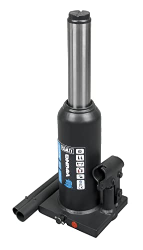 Sealey 8 Tonne Bottle Jack - PBJ8S, Black - Image 2