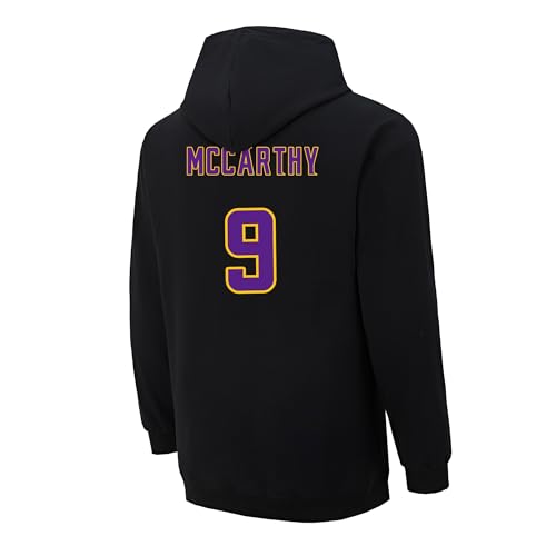 Men's Football Cotton Fleece Hoodie-Brushed Soft US Sizing, Kangaroo Pocket for Sports&Casual3