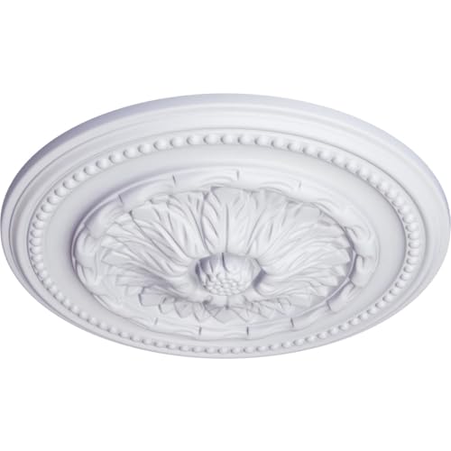 Image of 15 3 /4 inchOD x 1 7 /8 inchP Chester Ceiling Medallion (Fits Canopies up to 2 1 /4 inch)