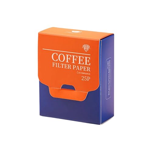 25/50pcsポータブルハンギングコーヒーフィルター使い捨てドリップバッグハンドブリュードペーパーアトンシルハンド醸造コーヒー