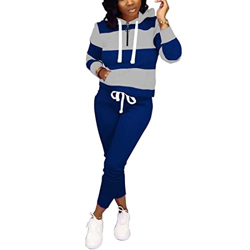 Nimsruc Two Piece Outfits For Women Jogging Suits Casual Sweatsuits Jogger Tracksuits Long Sleeve Hoodie Matching Sets3