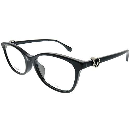 Fendi F Is Fendi Asian Fit FF 0337/F PJP Blue Plastic Rectangle Eyeglasses
