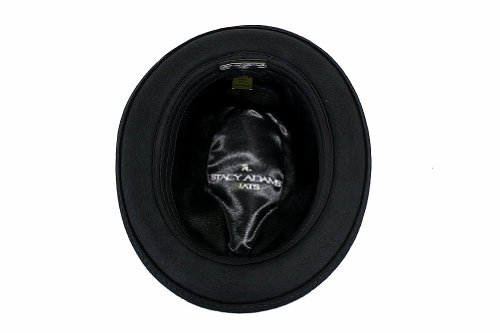 Stacy Adams Men's Wool Felt Pinch Front Fedora Hat