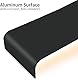 Lureshine Wandleuchte Innen 16W 40cm Up and Down Wandleuchte Aluminium Dekoration/Moderne Wandlampe Warmweiß 3000k Wandleuchten für Wohnzimmer|Schlafzimmer|Korridor|Treppenhau(Schwarz)