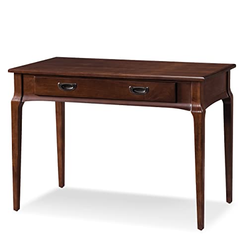 Image of Leick Home Stratus Desk, 42 inch, Heartwood Cherry