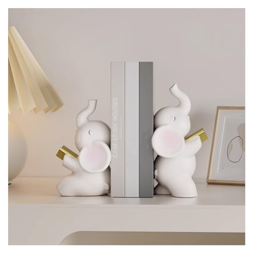 Sujetalibros multifuncionales de Resina Decorativos con Acabado Escultórico 5