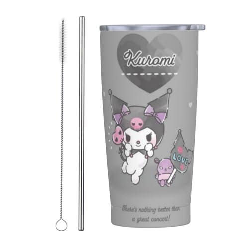 N~  Xg[&Xg[uVt }OJbv R[q[Jbv 600ML RrjJbv ^u[ XeX ۗ ۉ ԗp Wt ^  e  lC v[g Straw Two-Piece Set