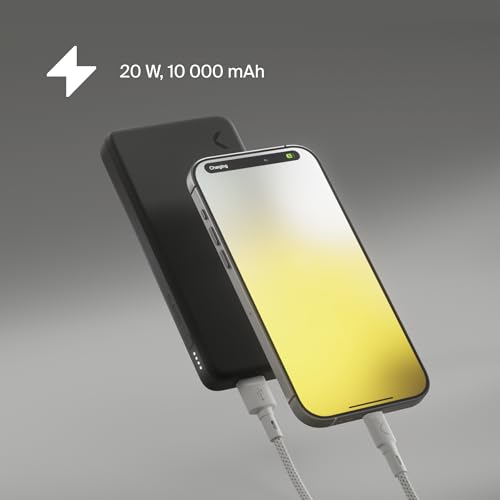 Power Bank portátil Clemm 10K mAh con cable USB-A a USB-C miniatura 2