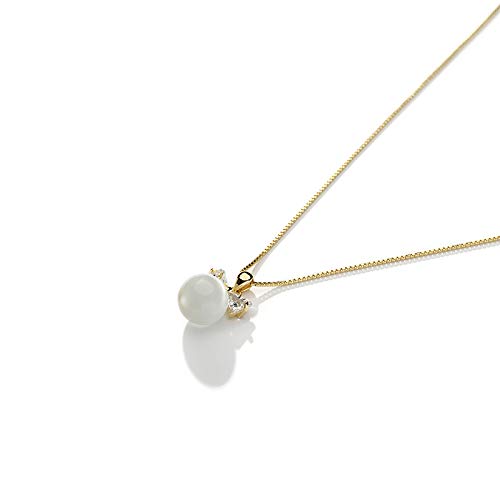 YDYDTTKD Collana in Argento con Fiocco Collana Femminile in Argento S925 con Pendente a Catena clavicola, personalità Studentessa