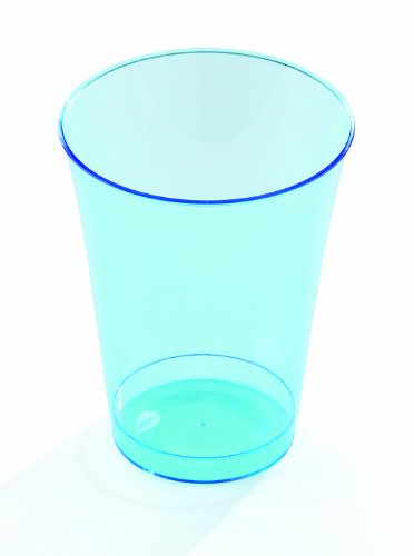 MOZAIK-10 bicchieri di plastica, colore: turchese