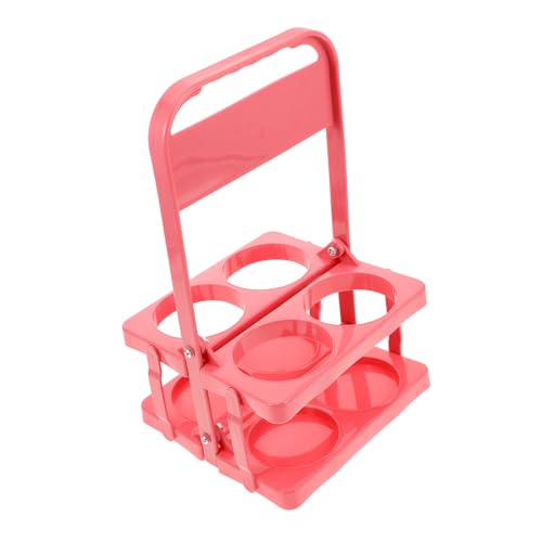 SOLUSTRE Portable Foldable Beer Carrier with Handle Stylish and Compact Beverage Holder for Travel Catering and Events Caddy for