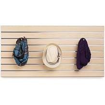Displays2go Slatwall Panel System with Maple Finish WMSWEPRSMP