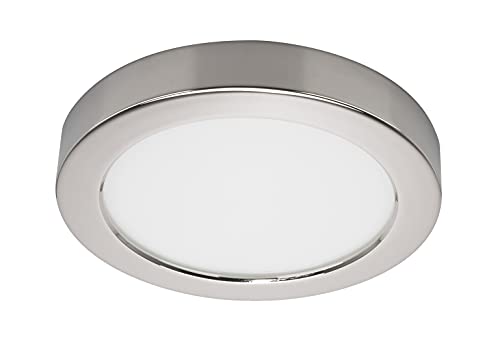 Satco S21527 Flush Mount Transitional Led, 3000K, Polished Chrome #TOP7