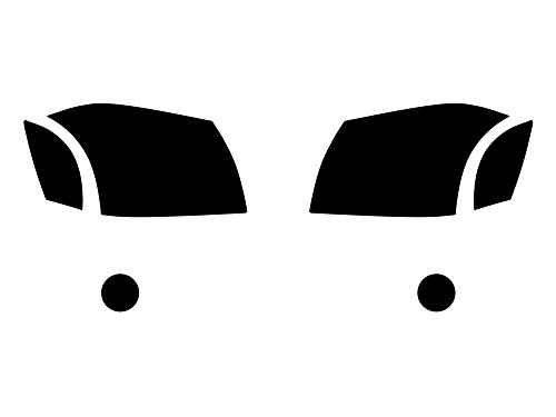 Rvinyl Headlight Tint Covers Compatible with Dodge Magnum 2005-2007 - Installation Kit