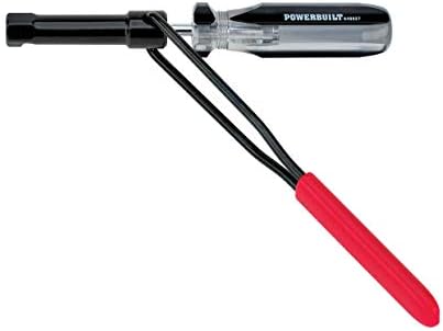 Powerbuilt 10 Millimeter Jam Nut Valve Adjustment Tool, Slotted Valve Adjusting Stud, Honda, Nissan, Toyota, Japanese Vehicle Engines - 648827