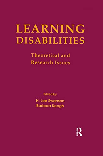 Learning Disabilities: Theoretical and Research Issues view 2
