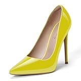 Confortable et durable : il est extrêmement confortable. Son contour délicat s'adapte bien à la courbe du pied. La semelle extérieure en caoutchouc est résistante à l'usure tandis que la semelle intérieure est confortable et de haute qualité. Avec lui, vous aurez l'air élégant tout en vous sentant Les chaussures à talons hauts à bout pointu parfaites mettent en valeur votre corps magnifique et votre tempérament élégant. Les chaussures ne s'estompent jamais. C'est le nouveau style de la mode.