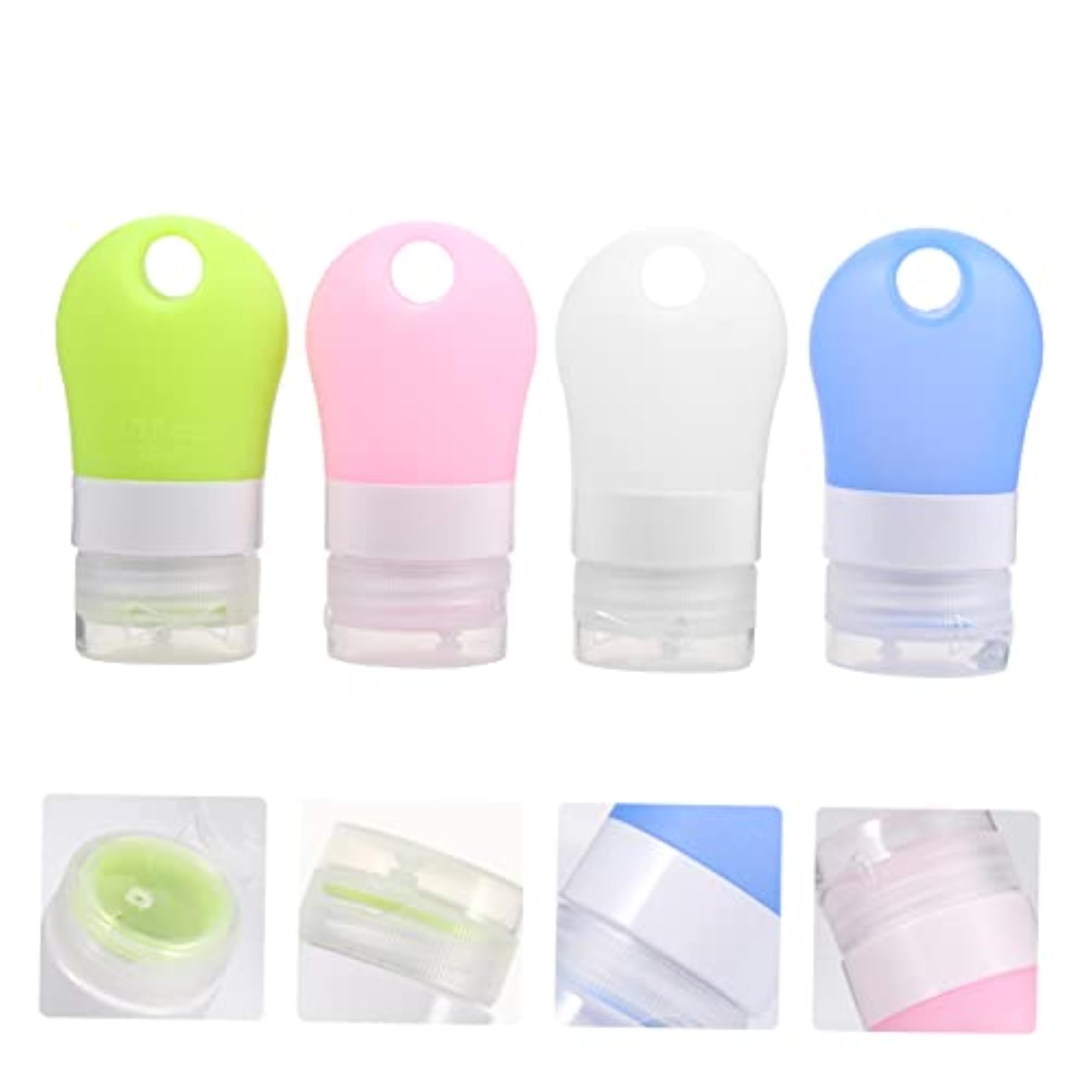 38ml Travel Size Squeeze Bottles 4 Pack