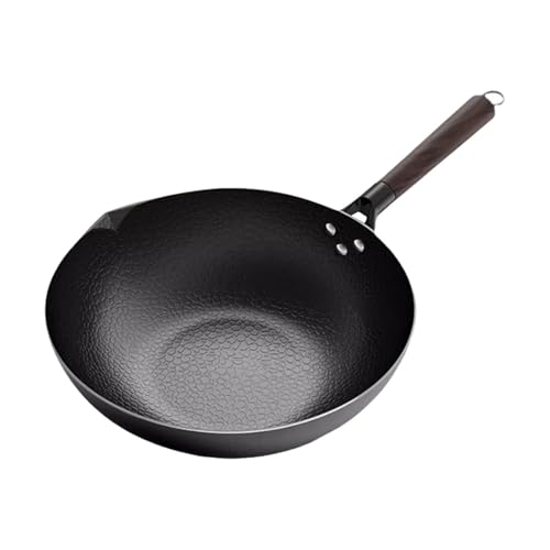 Wok de hierro con recubrimiento antiadherente 12.6 pulg