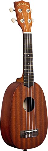 Kala Makala MK-P Pineapple Ananas (+ housse) – Ukulele Soprano - Les Beatles, Paul McCartney, John Lennon, RIngo Starr, George Harrison Kala Makala MK-P Pineapple Ananas (+ housse) - Ukulele Soprano – Image 4