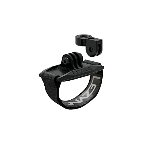 Support Matrix GP Lezyne pour casque de velo noir compatible Go Pro